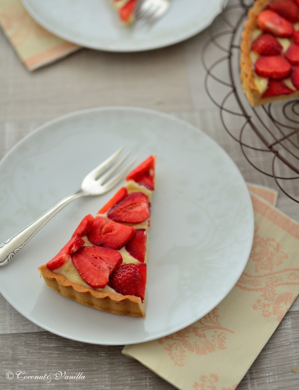 Strawberry-Vanilla-Tart